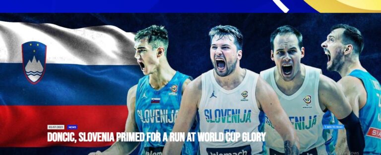 Doncic and Slovenia on the road to World Cup glory