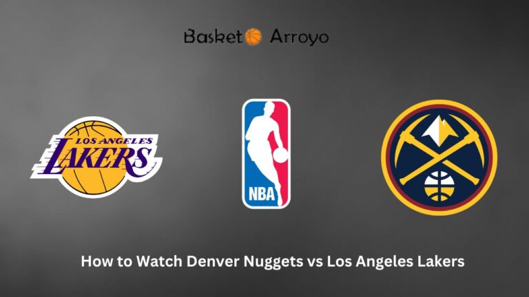 Los Angeles Lakers vs Denver Nuggets  How to watch NBA online, TV channel, live stream info