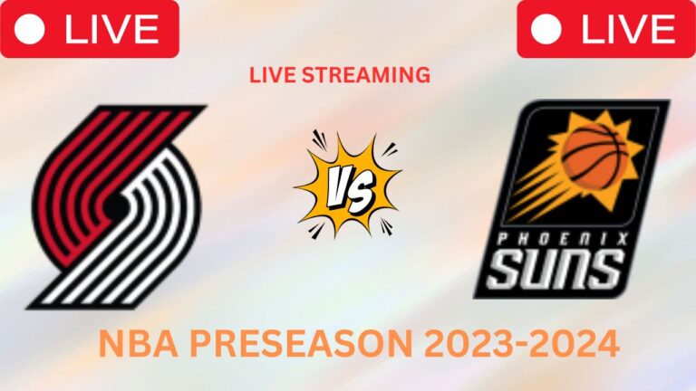 Watch Portland Trail Blazers vs Phoenix Suns Live Stream, How To Watch NBA Preseason Live TV Info
