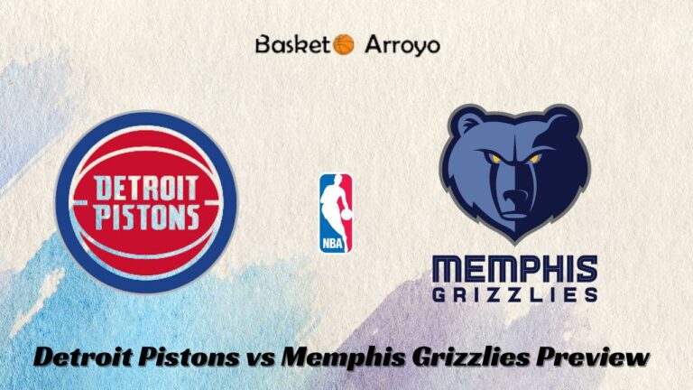 Detroit Pistons vs Memphis Grizzlies Preview
