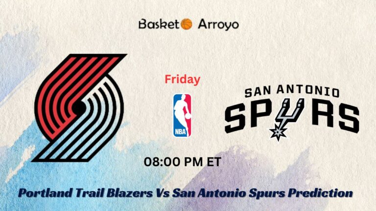 Portland Trail Blazers Vs San Antonio Spurs Prediction