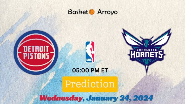 Detroit Pistons Vs Charlotte Hornets Prediction