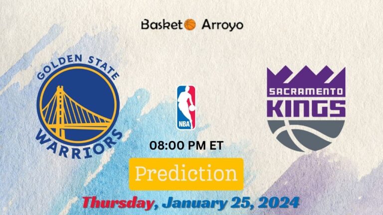 Golden State Warriors Vs Sacramento Kings Prediction