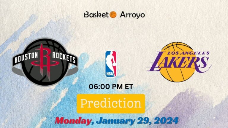 Houston Rockets Vs Los Angeles Lakers Prediction