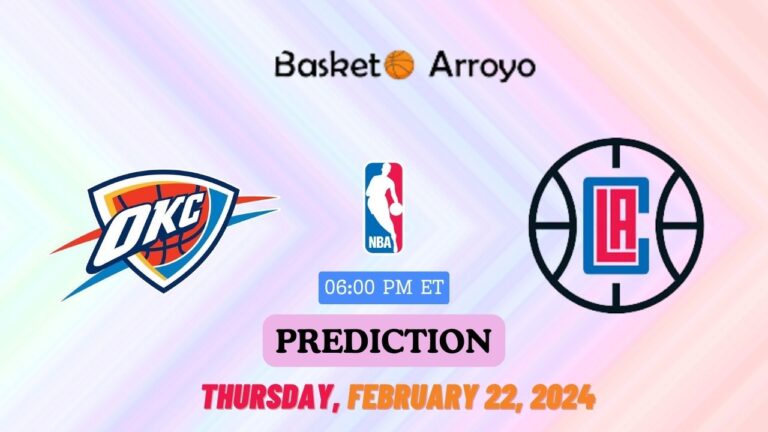 Oklahoma City Thunder Vs Los Angeles Clippers Prediction, Preview, And Betting Odds